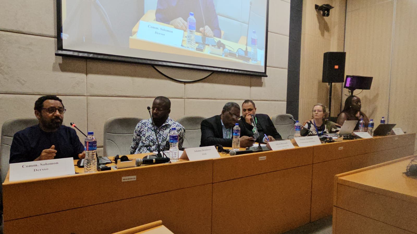 Panel at ERA's side event at the ACHPR 85th Session in Banjul